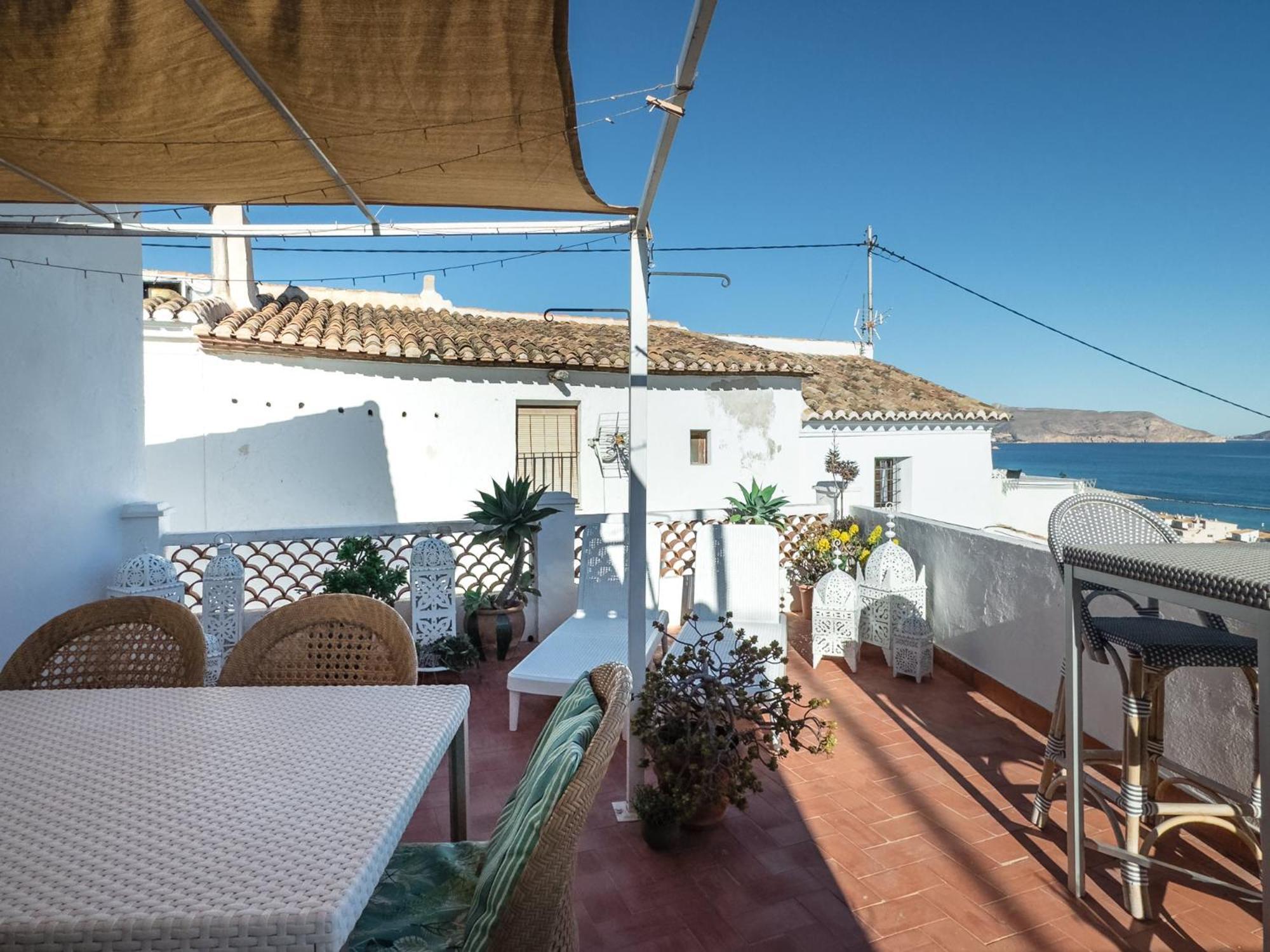 Romance 2 Terraza Con Vistas Al Mar By Vero 阿尔啼 外观 照片
